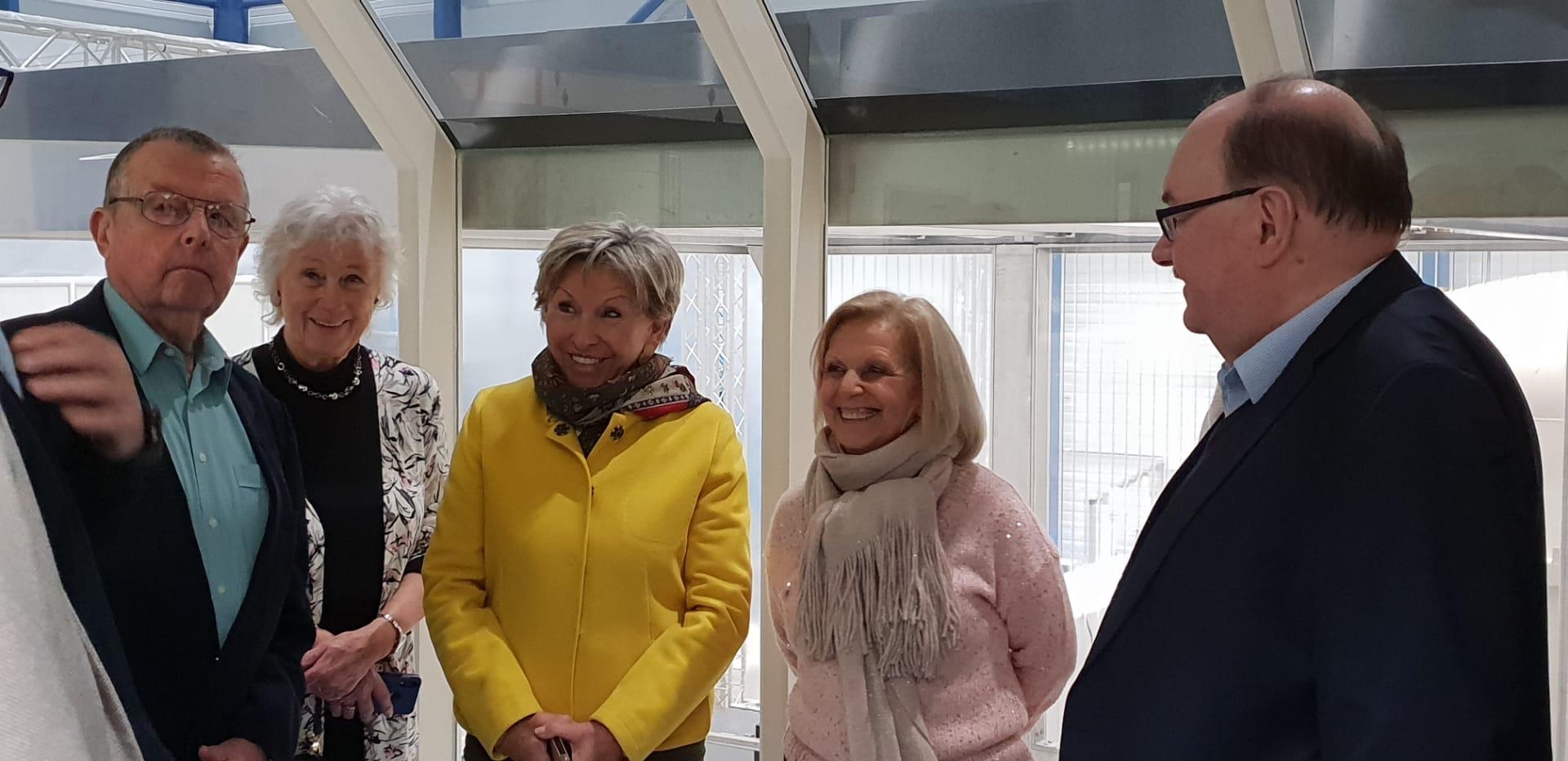Exposé au Centre Spatial de Liège - Assoc des Anciens Parlementaires Francophones - 11 février
